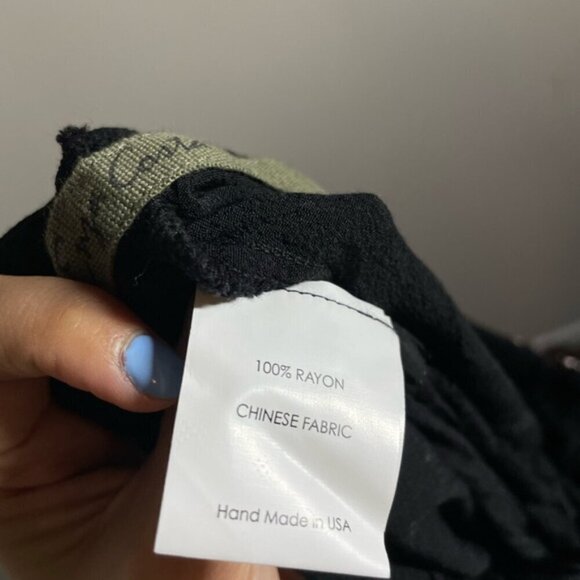 Revolve Enza Costa Lounge Pant in Chalk Print size 1 - Picture 7 of 8